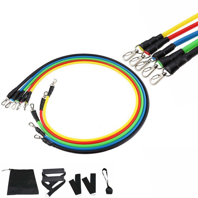 11pcs/set Pull Rope Fitness Exercises Resistance Bands Latex Tubes Pedal Excerciser Body Training Workout Yoga Rubber Loop Tube
11pcs/set Pull Rope Fitness Exercises Resistance Bands Latex Tubes Pedal Excerciser Body Training Workout Yoga Rubber Loop Tube