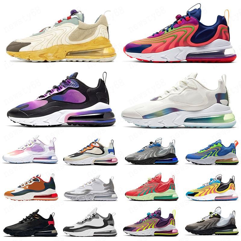 270 React Eng Travis Scotts Running Shoes Bauhaus Neon Watermelon Burgundy Ash Men Women Sneakers Optical triple black Summit White Trainers, Box
270 React Eng Travis Scotts Running Shoes Bauhaus Neon Watermelon Burgundy Ash Men Women Sneakers Optical triple black Summit White Trainers, Box