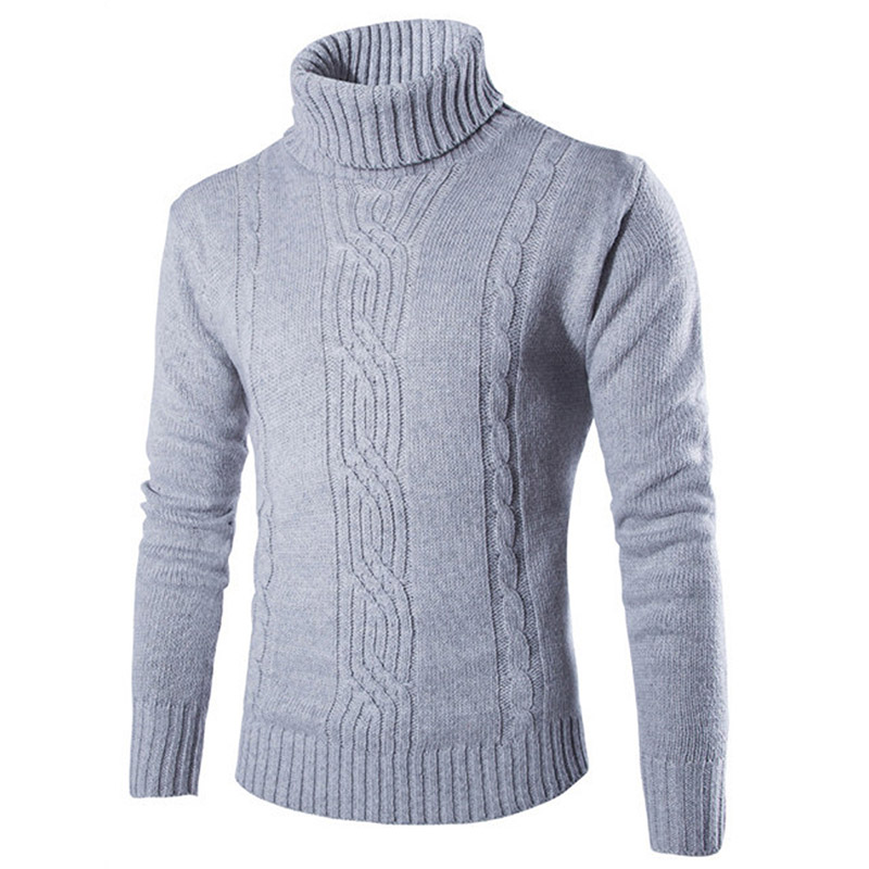 2020 Male Sweater Pullover Slim Warm Solid High Lapel Jacquard Hedging British Men's Clothing Mens Turtleneck Winter Clothes, Lightgray
2020 Male Sweater Pullover Slim Warm Solid High Lapel Jacquard Hedging British Men's Clothing Mens Turtleneck Winter Clothes, Lightgray