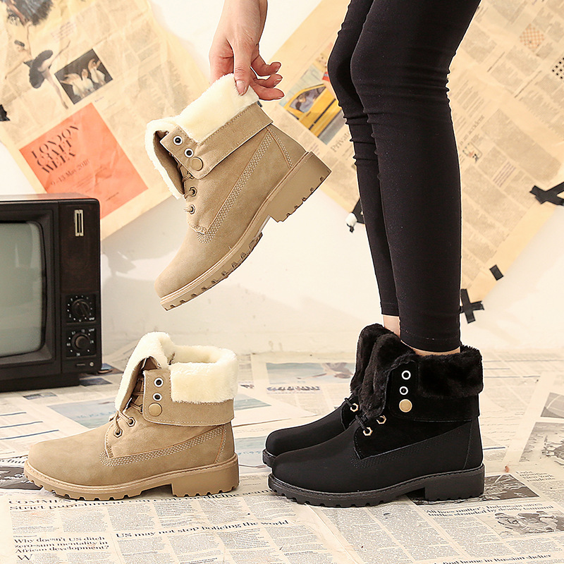 2020 New Winter Women Boots Mid-Calf Riding Equestrian Add Velvet To Keep Warm Lace-Up Round Toe Plus Size 36-42 High Quality, Black
2020 New Winter Women Boots Mid-Calf Riding Equestrian Add Velvet To Keep Warm Lace-Up Round Toe Plus Size 36-42 High Quality, Black