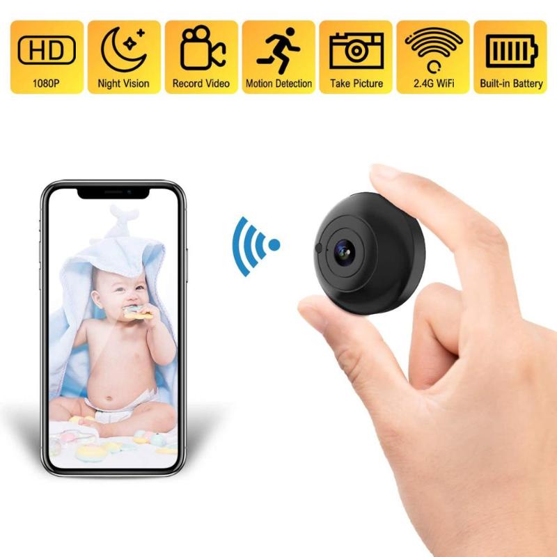1080P Wireless Mini WiFi Camera Home Security Secret Cam IP CCTV Surveillance Night Vision Motion Detect Baby Monitor sport DV
1080P Wireless Mini WiFi Camera Home Security Secret Cam IP CCTV Surveillance Night Vision Motion Detect Baby Monitor sport DV