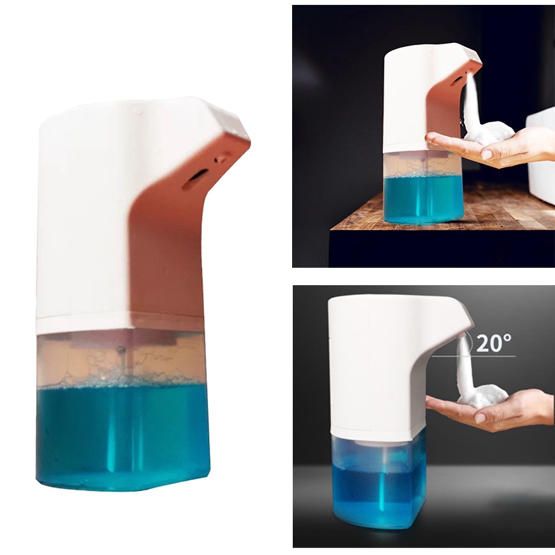 Automatic Foaming Soap Dispenser, Touchless Hands Free Soap Pump Waterproof Liquid Foam Dispenser 
Automatic Foaming Soap Dispenser, Touchless Hands Free Soap Pump Waterproof Liquid Foam Dispenser