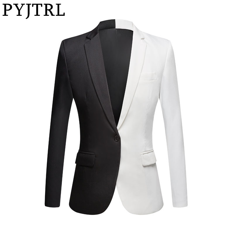 PYJTRL New Fashion White Black Red Casual Coat Men Blazers Stage Singers Costume Blazer Slim Fit Party Prom Suit Jacket 200922
PYJTRL New Fashion White Black Red Casual Coat Men Blazers Stage Singers Costume Blazer Slim Fit Party Prom Suit Jacket 200922