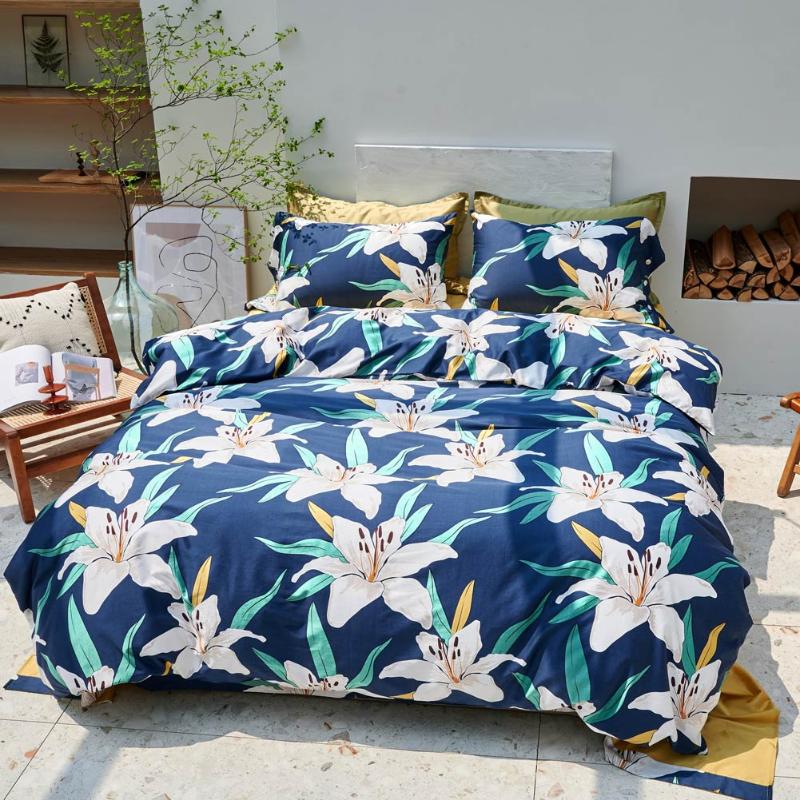 Papa&Mima Silkly Egyptian Cotton Bedding Set Floral Cartoon Quanlity Linens Sheet Pillowcase Duvet Cover, 20203292
Papa&Mima Silkly Egyptian Cotton Bedding Set Floral Cartoon Quanlity Linens Sheet Pillowcase Duvet Cover, 20203292