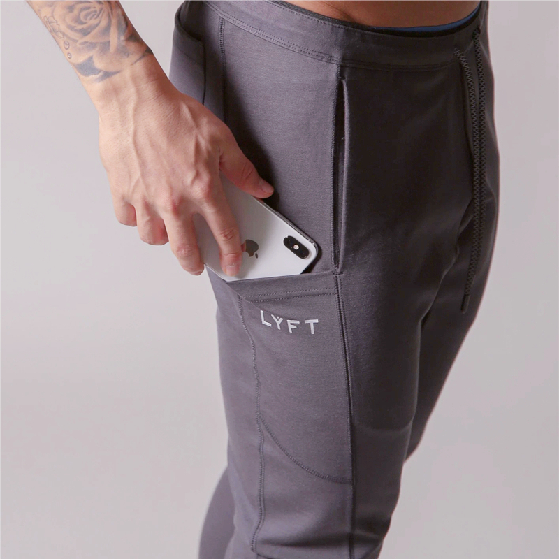 2020 LYFT Mens Sweatpants Joggers Running Sports Jogging Pants Men Trouser Tracksuit Gym Pants Fitness Bodybuilding Men Pants T200815
