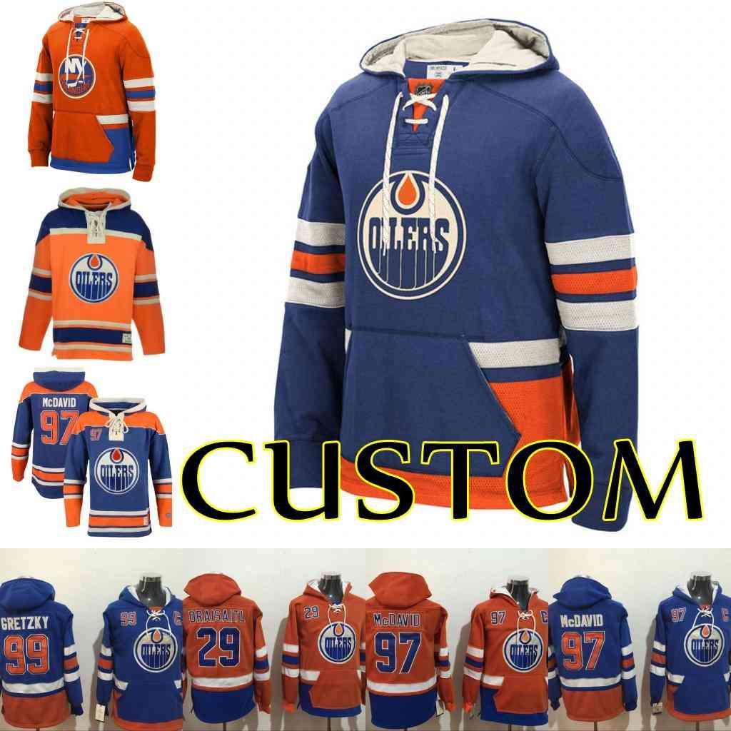 Mens Edmonton Oilers Custom 97 McDavid 29 Leon Draisaitl 44 Zack Kassian 93 Ryan Nugent-Hopkins Hoodie Stitched Sweatshirt, Black;red
Mens Edmonton Oilers Custom 97 McDavid 29 Leon Draisaitl 44 Zack Kassian 93 Ryan Nugent-Hopkins Hoodie Stitched Sweatshirt, Black;red