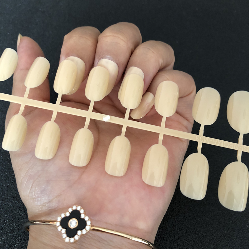 Candy Milk Skin Yellow UV Gel Cover False Nails Shiny round head Fake Nails Tips Full Wrap gel nail polish Faux ongles DIY #06, 06
Candy Milk Skin Yellow UV Gel Cover False Nails Shiny round head Fake Nails Tips Full Wrap gel nail polish Faux ongles DIY #06, 06