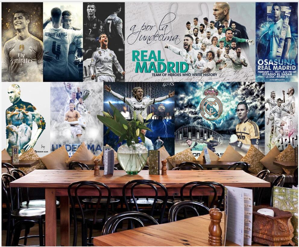 3D wallpaper custom photo mural Football team c ronaldo football living room home decor 3d wall muals wall paper for walls 3 d in rolls, Non woven
3D wallpaper custom photo mural Football team c ronaldo football living room home decor 3d wall muals wall paper for walls 3 d in rolls, Non woven