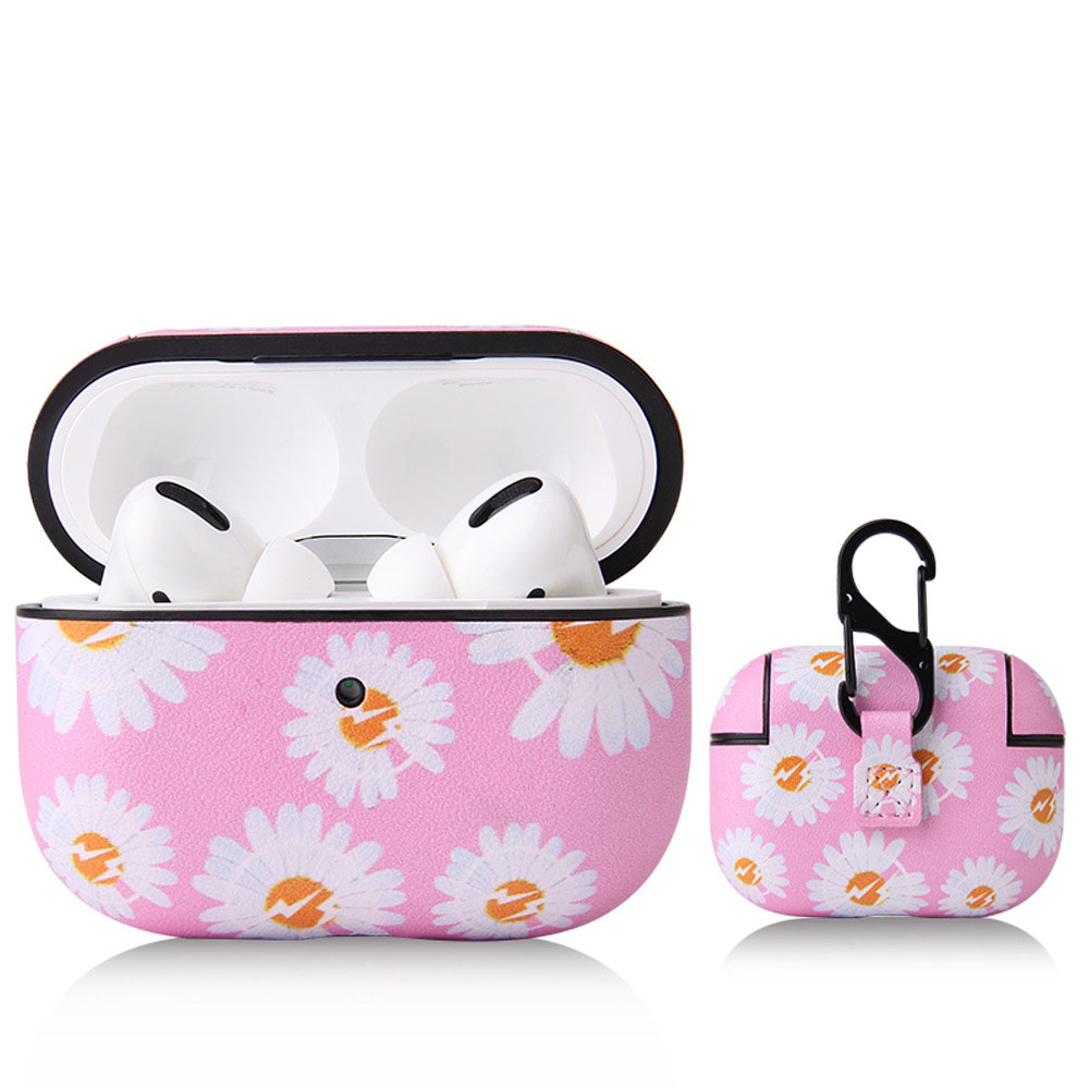 Fashion AirpodPro Case Protective Sleeve Protective Shell Classical Bluetooth Headset New Creative Little Daisy Case 5-Style Available