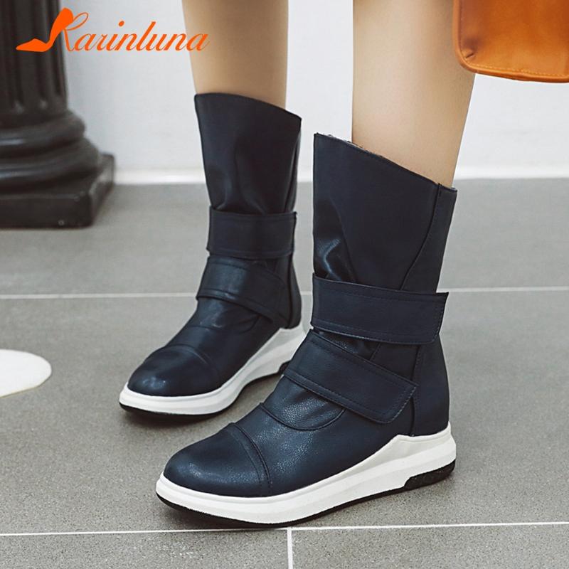 Karin 2020 New Design Large Size 43 Wedge Heels Warm Winter Boots Woman Shoes hook&loop Comfortable Snow Boots Female, Black
Karin 2020 New Design Large Size 43 Wedge Heels Warm Winter Boots Woman Shoes hook&loop Comfortable Snow Boots Female, Black