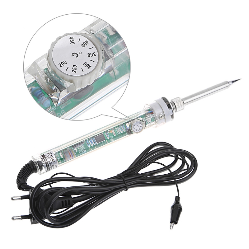 907 Adjustable Constant Temperature Electric Soldering Iron Lead-free 220V EU 60W
907 Adjustable Constant Temperature Electric Soldering Iron Lead-free 220V EU 60W