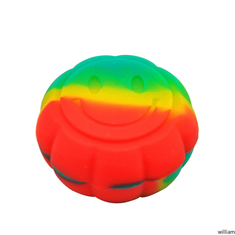 Nonstick wax containers pumpkin shape silicone box 6ml silicon container smiley face food grade jars dab tool storage jar oil holder vape
Nonstick wax containers pumpkin shape silicone box 6ml silicon container smiley face food grade jars dab tool storage jar oil holder vape