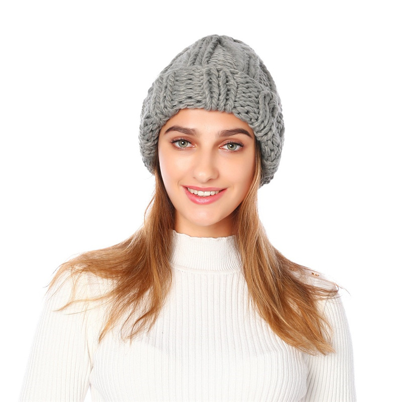 1 Pcs Casual Beanies Hat for Women Warm Knitted Winter Hat Fashion Solid Hip-hop Beanie Cap
1 Pcs Casual Beanies Hat for Women Warm Knitted Winter Hat Fashion Solid Hip-hop Beanie Cap