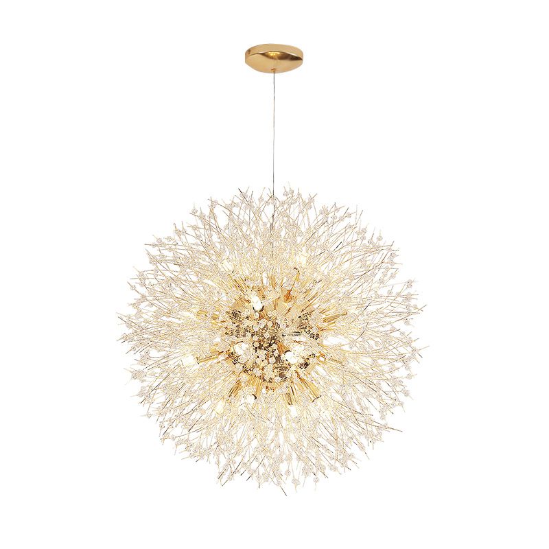 Modern Dandelion LED Ceiling Light Crystal Chandeliers Lighting Globe Ball Pendant Lamp for Dining Room Bedroom Living Room Lighting Fixture
Modern Dandelion LED Ceiling Light Crystal Chandeliers Lighting Globe Ball Pendant Lamp for Dining Room Bedroom Living Room Lighting Fixture