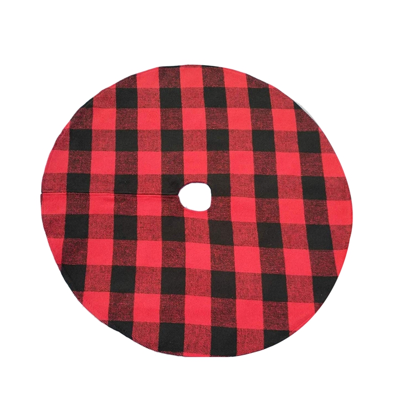 Plaid Christmas Tree Skirt - Red Andblack Checks for Atraditional Look - Machine Wash Anddry
Plaid Christmas Tree Skirt - Red Andblack Checks for Atraditional Look - Machine Wash Anddry