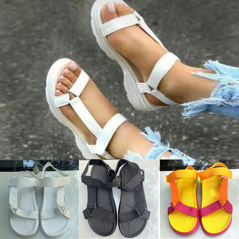 New Sandals Wear Shoes Flat Shoes Slippers Nylon Flat Women Comfortable Outdoor Hook Loop Sandals Hollow Out Summer Casual, Black
New Sandals Wear Shoes Flat Shoes Slippers Nylon Flat Women Comfortable Outdoor Hook Loop Sandals Hollow Out Summer Casual, Black