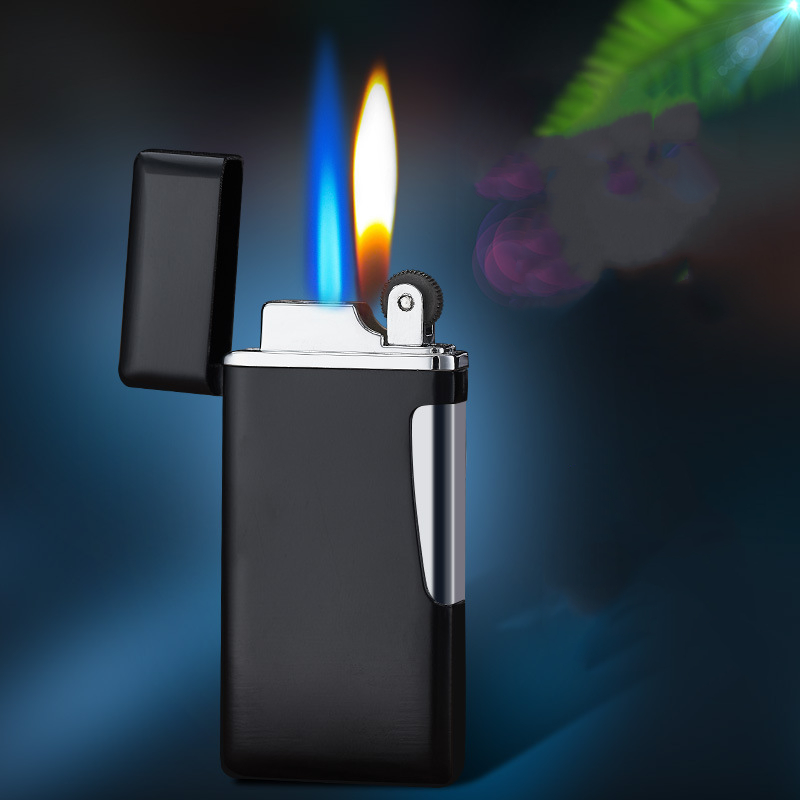 Custom Double Fire Jet Compact Gas Lighter Grinding Torch Two Flame Flint Lighter Free Fire Butane Windproof Cigarette Lighter NO GAS
Custom Double Fire Jet Compact Gas Lighter Grinding Torch Two Flame Flint Lighter Free Fire Butane Windproof Cigarette Lighter NO GAS