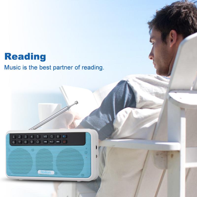 Rolton E500 6W Digital FM Radio Wireless Bluetooth Speaker AM Receiver Recording HiFi Stereo FM Radio TF USB Music Player for PC
Rolton E500 6W Digital FM Radio Wireless Bluetooth Speaker AM Receiver Recording HiFi Stereo FM Radio TF USB Music Player for PC
