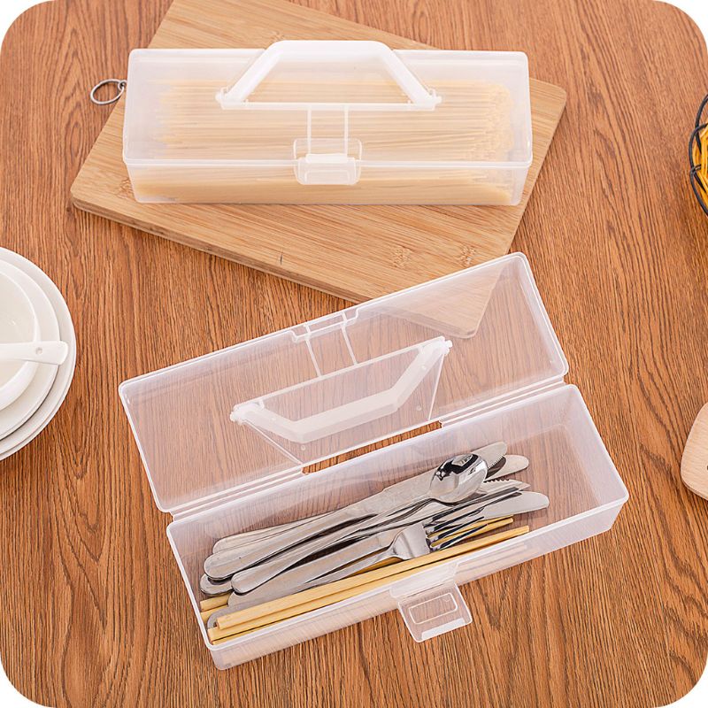 Kitchen Handheld Chopsticks Tableware Spaghetti Noodle Storage Box Pasta Container With Lid
Kitchen Handheld Chopsticks Tableware Spaghetti Noodle Storage Box Pasta Container With Lid