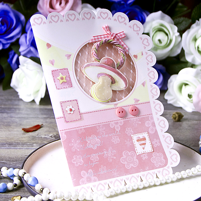 Three-dimensional new birthday card European-style baby full moon invitations Birth ceremony wedding invitations 100-day banquet
Three-dimensional new birthday card European-style baby full moon invitations Birth ceremony wedding invitations 100-day banquet
