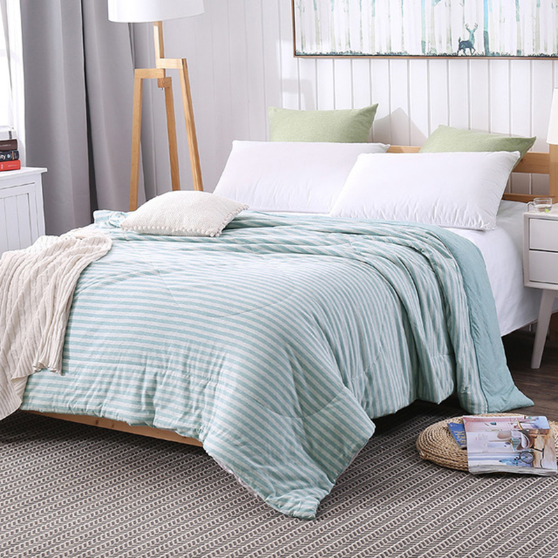Comforters & Sets Summer Stripe Printed Thin Quilt Bed Cover Soft Comfortable Air Condition Duvets For Adult Kids Single Double Bedspread Bl, 06
Comforters & Sets Summer Stripe Printed Thin Quilt Bed Cover Soft Comfortable Air Condition Duvets For Adult Kids Single Double Bedspread Bl, 06