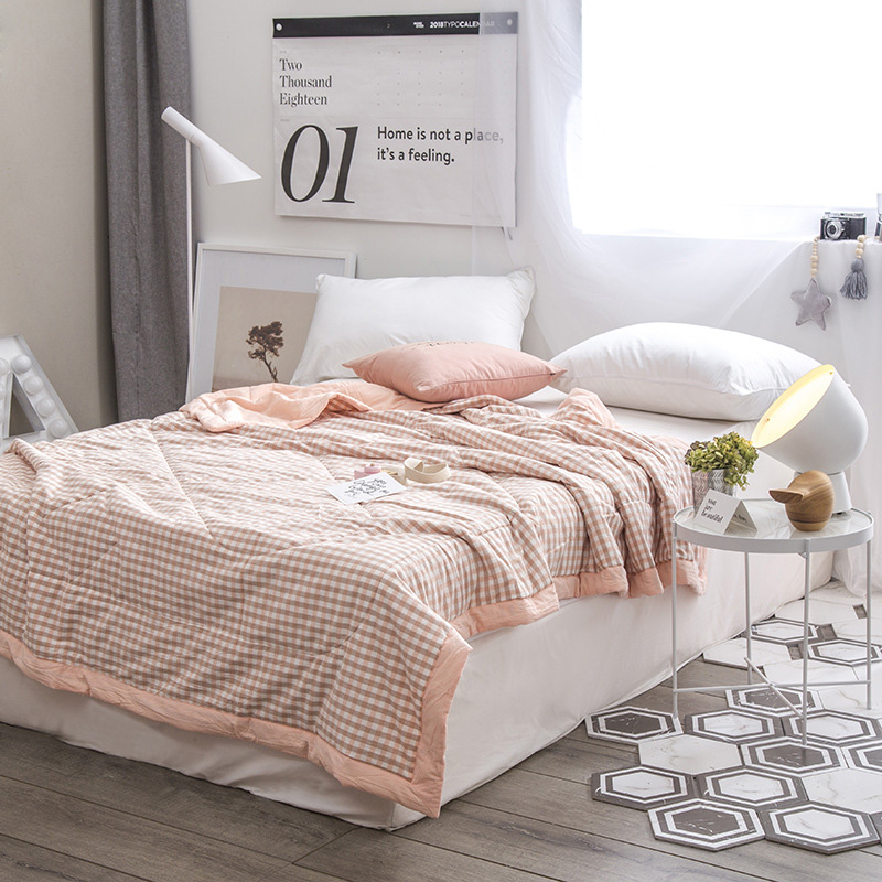 100% Cotton Comforter Bed Blankets Washed Summer Quilts Luxury Spring/Summer Duvets Size Adult Printed Bed Quilt Breathable
100% Cotton Comforter Bed Blankets Washed Summer Quilts Luxury Spring/Summer Duvets Size Adult Printed Bed Quilt Breathable