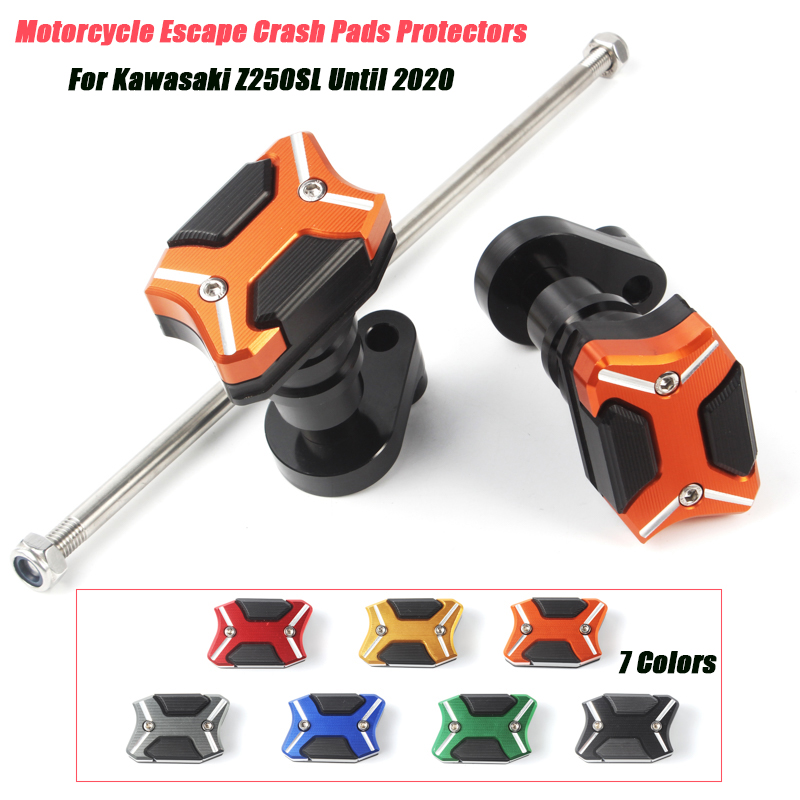 Frame Slider for Z250SL Until 2020 Motorcycle Escape Falling Engine Cover Crash Pad Cave Protection
Frame Slider for Z250SL Until 2020 Motorcycle Escape Falling Engine Cover Crash Pad Cave Protection