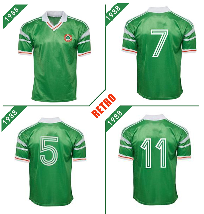 Ireland 1988 retro soccer jersey 88 90 Stapleton McCarthy McGrath Houghton Whelan Kelly Aldridge Quinn vintage classic football shirt
Ireland 1988 retro soccer jersey 88 90 Stapleton McCarthy McGrath Houghton Whelan Kelly Aldridge Quinn vintage classic football shirt