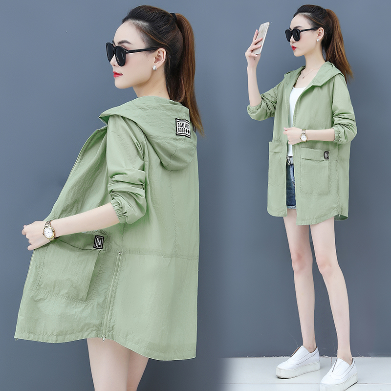 Middle-aged Women's Thin Jacket Spring Summer Female Mid-long Coats Summer Outdoor Sun protection Clothing Plus Size 5XL, White
Middle-aged Women's Thin Jacket Spring Summer Female Mid-long Coats Summer Outdoor Sun protection Clothing Plus Size 5XL, White