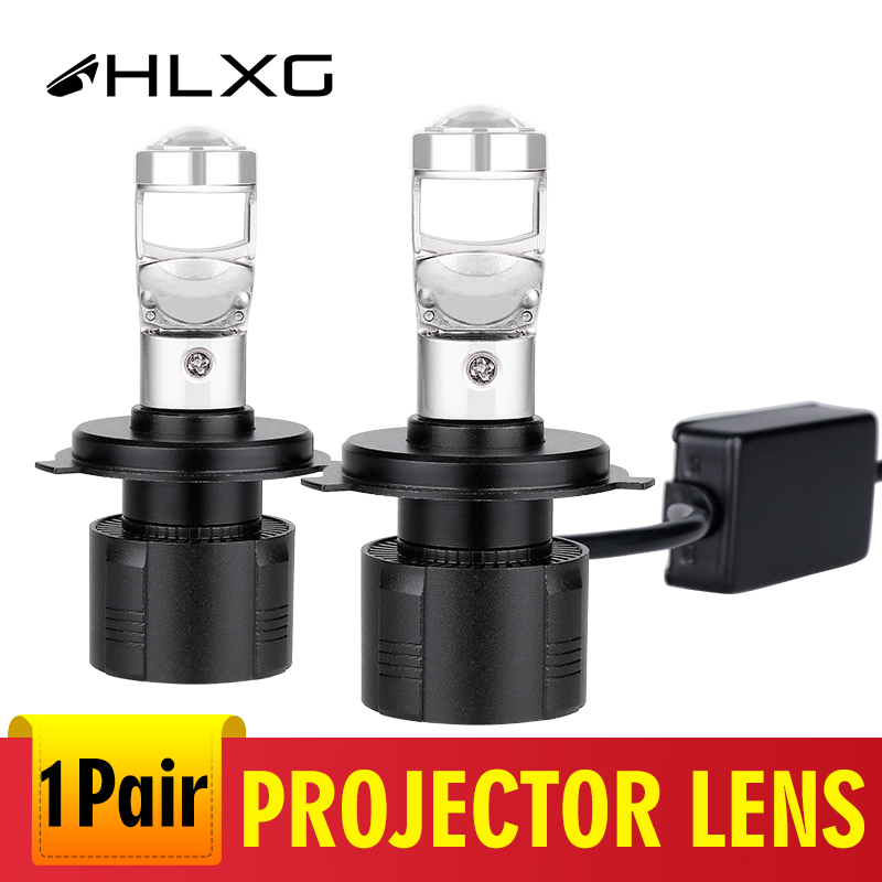 HLXG H4 LED Mini Projector lens Lamp LED H7 H11 H8 3 9005 4 9006 Car Headlight Bulbs Fog lights Auto Hi/Lo Beam 12V 12000LM
HLXG H4 LED Mini Projector lens Lamp LED H7 H11 H8 3 9005 4 9006 Car Headlight Bulbs Fog lights Auto Hi/Lo Beam 12V 12000LM
