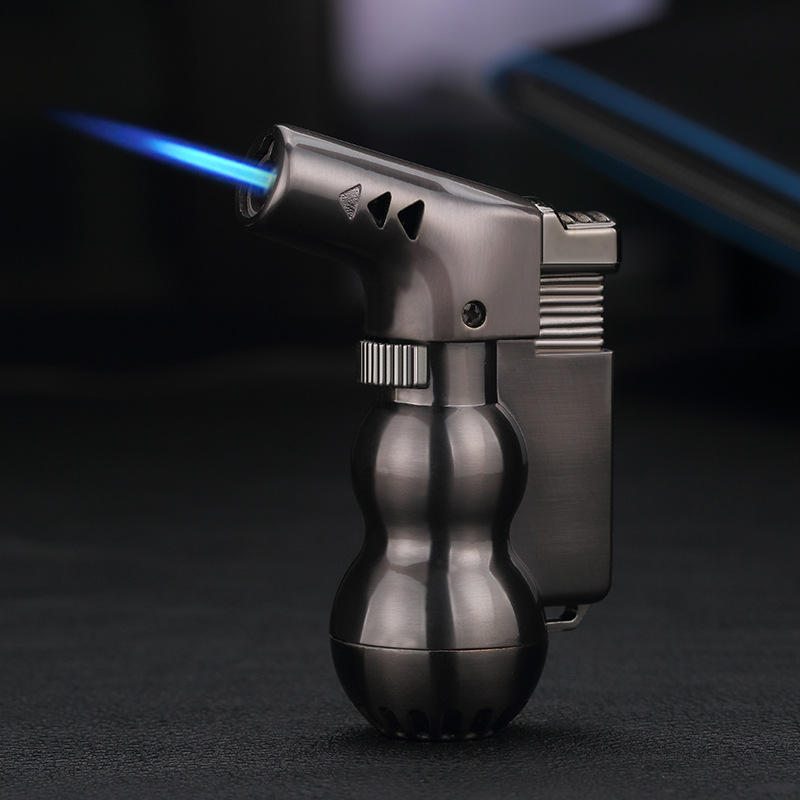 Jet Flame Torch Cigar Lighter Metal Windproof Butane Gas Refillable Lighter Mini Portable Cigarette Smoking Supplies
Jet Flame Torch Cigar Lighter Metal Windproof Butane Gas Refillable Lighter Mini Portable Cigarette Smoking Supplies
