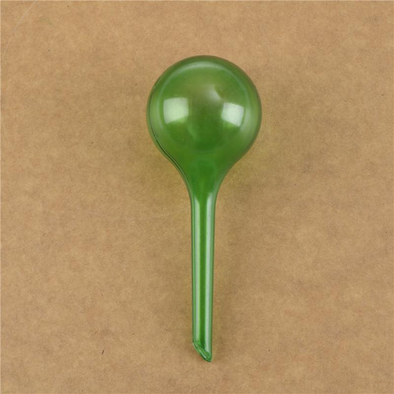 

Travel House Plant Self Watering Bulb Shape Waterer Globes Automatic Irrigation Patio Lawn Garden Pot Planter PVC, Green