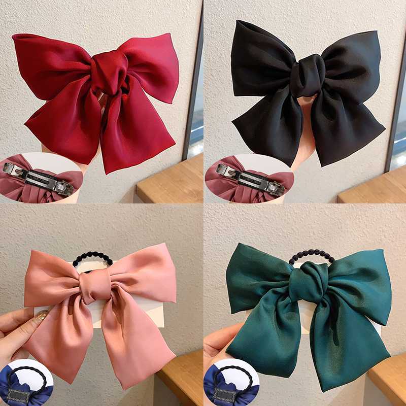 Fashion Bow-knot Floral Elastic Hair Band Scrunchies Big Bow Ribbon Hair Rubber bands For Women Girls Korean Accessories
Fashion Bow-knot Floral Elastic Hair Band Scrunchies Big Bow Ribbon Hair Rubber bands For Women Girls Korean Accessories