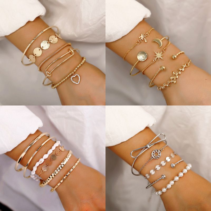 4 Styles Bohemia Ethnic Bangles Moon Sun Coconut Tree Heart Bangle For Women Alloy Gold Bangle Adjustable Bow Fashion Jewelry
4 Styles Bohemia Ethnic Bangles Moon Sun Coconut Tree Heart Bangle For Women Alloy Gold Bangle Adjustable Bow Fashion Jewelry