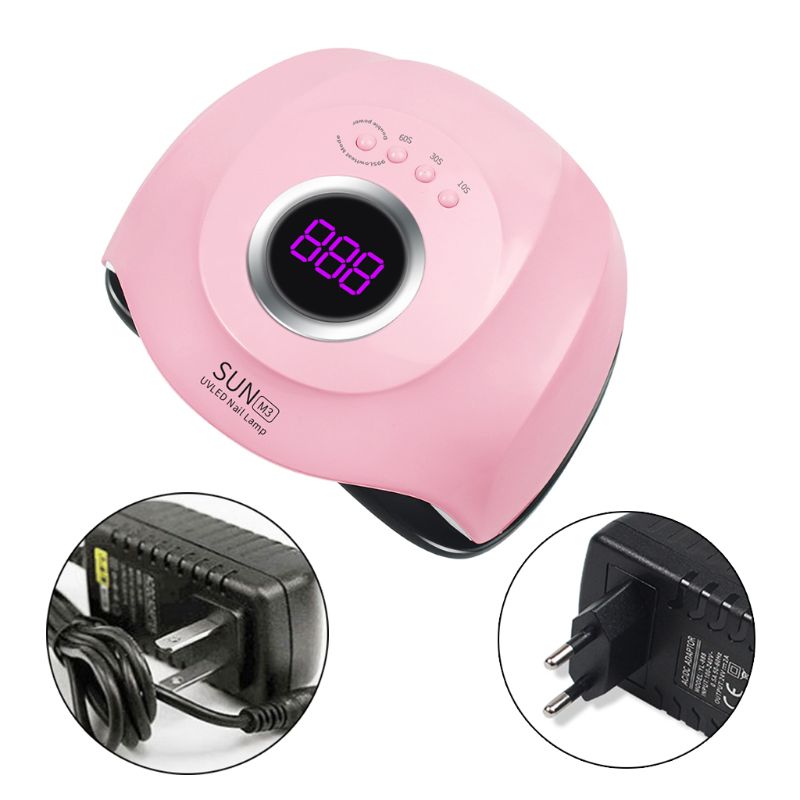 180W Nail Dryer UV Lamp LED Lamp For Nails With 45 LEDs Dryer For Curing Gel Polish Auto Sensing Nail Manicure Tool, Eu
180W Nail Dryer UV Lamp LED Lamp For Nails With 45 LEDs Dryer For Curing Gel Polish Auto Sensing Nail Manicure Tool, Eu