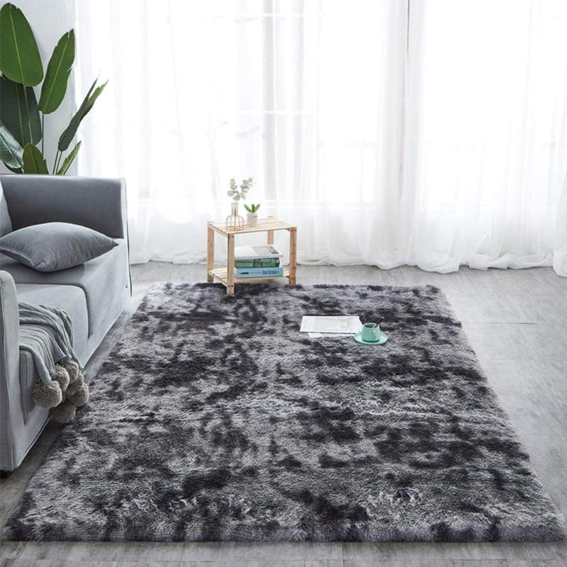 Grey Long Hair Plush Large Carpets Tie-dyeing Fluffy Area Rug for Home Living Room Non-slip Children Play Silky Plush Floor Mats, No.5
Grey Long Hair Plush Large Carpets Tie-dyeing Fluffy Area Rug for Home Living Room Non-slip Children Play Silky Plush Floor Mats, No.5