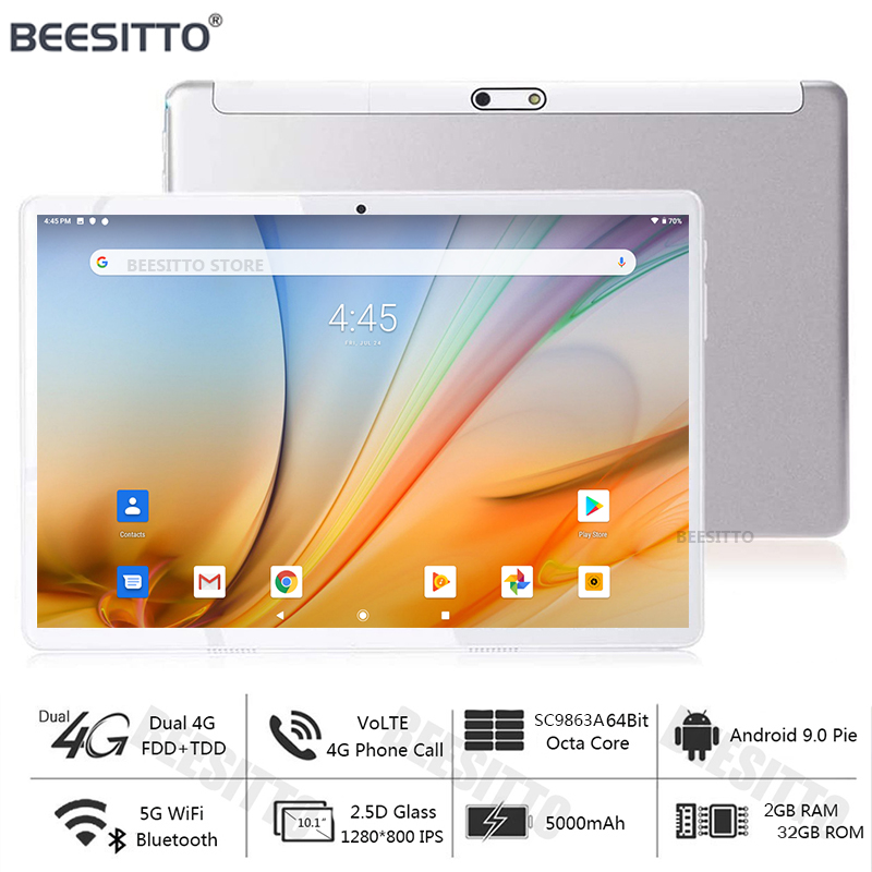 2020 new 2GB RAM 32GB ROM 10 inch 4G phone Tablet Octa Core Android 9.0 Gaming Tablet pc Type-C 5G WiFi Bluetooth 10.1 Tablets, Black
2020 new 2GB RAM 32GB ROM 10 inch 4G phone Tablet Octa Core Android 9.0 Gaming Tablet pc Type-C 5G WiFi Bluetooth 10.1 Tablets, Black