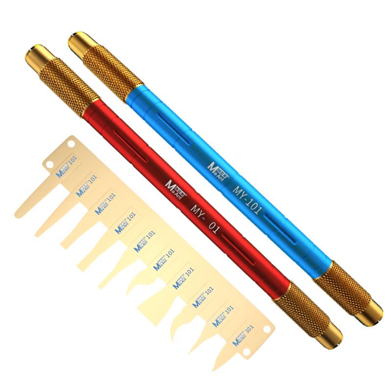 THE newest MaAnt Multifunctioal CPU IC Glue Remover Knife 101Thin blade motherboard BGA chip glue Cleaning Scraping Pry Knife
THE newest MaAnt Multifunctioal CPU IC Glue Remover Knife 101Thin blade motherboard BGA chip glue Cleaning Scraping Pry Knife