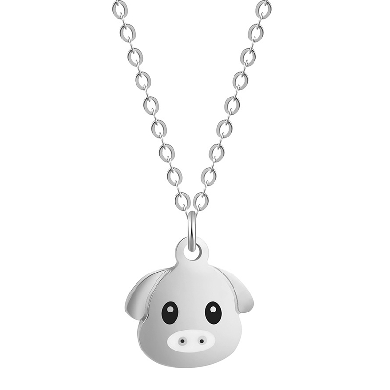 piggy necklaces for womens simple fashion chain necklace jewelry on the neck stainless steel Cute pig necklaces pendants 2020
piggy necklaces for womens simple fashion chain necklace jewelry on the neck stainless steel Cute pig necklaces pendants 2020