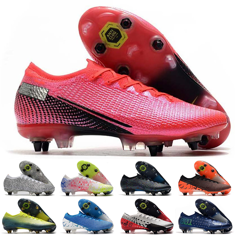 Chuteiras low ankle Mercurial Superfly CR7 SE VII 7 Elit SG Soccer Shoes Neymar Mens Womenlow Outdor high ankle Football Boots Cleats, White;red
Chuteiras low ankle Mercurial Superfly CR7 SE VII 7 Elit SG Soccer Shoes Neymar Mens Womenlow Outdor high ankle Football Boots Cleats, White;red