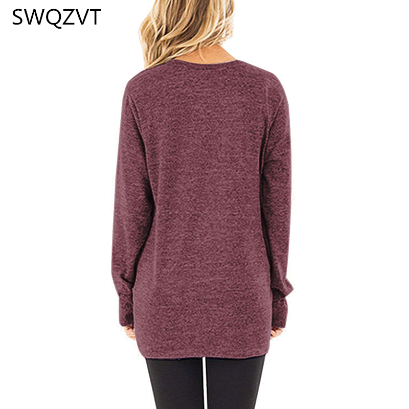 long sleeve women t shirt casual o-neck slim autumn Winter women tees tops ladies clothes gray vintage tshirt female streetwear