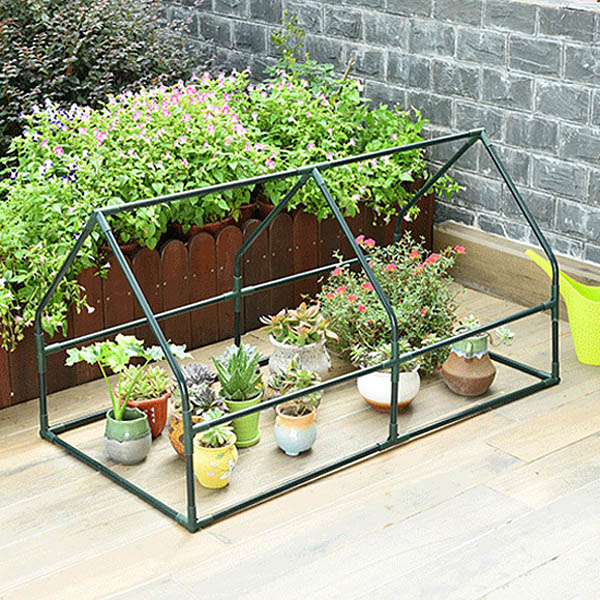 Kraflo Supply Garden Greenhouse Tunnel Seedling Gardening Mini Succulent Plant Insulation Shed supplies