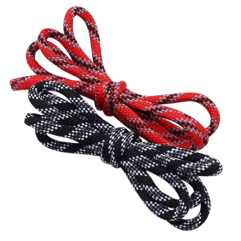 Weiou 6mm New Shoelaces Round Drawstring Waist Sweater Hat Rope Polyester Fashion Grey Red Black Shoe Laces Sneaker Shoestring