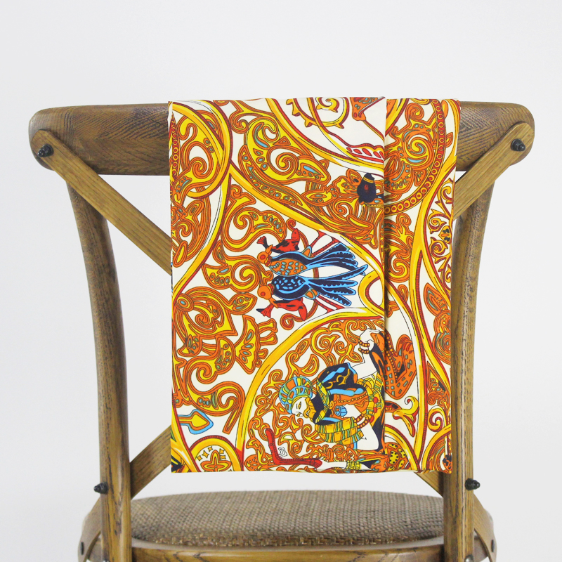 Silk Twill Square Scarf Women Large Shawl Stole Hijab Soie Retro Woman Print Scarfs 130 130cm Wholesale