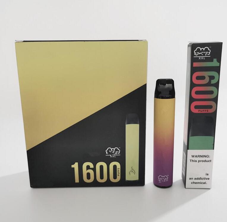 Newest Puff XXL 1600puffs Disposable Vape Pen Device Strater Kits Empty Disposable Device Kts Puff Flow dhl free
Newest Puff XXL 1600puffs Disposable Vape Pen Device Strater Kits Empty Disposable Device Kts Puff Flow dhl free