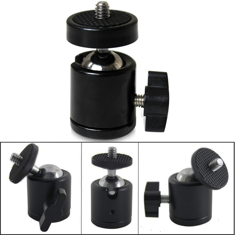 Mini Ball Head with 1/4 Hotshoe Mount Adapter 360 Degree Swivel Aluminum Tripod Ballhead for DSLR/Light Stand Camrea Ball Joint
Mini Ball Head with 1/4 Hotshoe Mount Adapter 360 Degree Swivel Aluminum Tripod Ballhead for DSLR/Light Stand Camrea Ball Joint