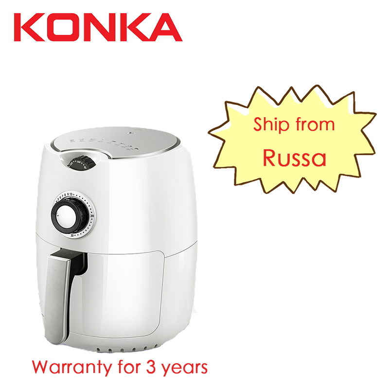 KONKA Air Fryer 2.4L Electric Deep Fryer Grill Frying Multi Cooker Aerogrill Convection Chicken Pizza Oil Free Air Oven
KONKA Air Fryer 2.4L Electric Deep Fryer Grill Frying Multi Cooker Aerogrill Convection Chicken Pizza Oil Free Air Oven