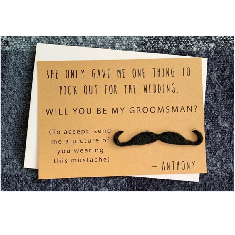 Will You Be My Groomsmen Custom Wedding Card Funny Wedding Cards Ring Bearer Card Groomsman Gifts Best Man
Will You Be My Groomsmen Custom Wedding Card Funny Wedding Cards Ring Bearer Card Groomsman Gifts Best Man
