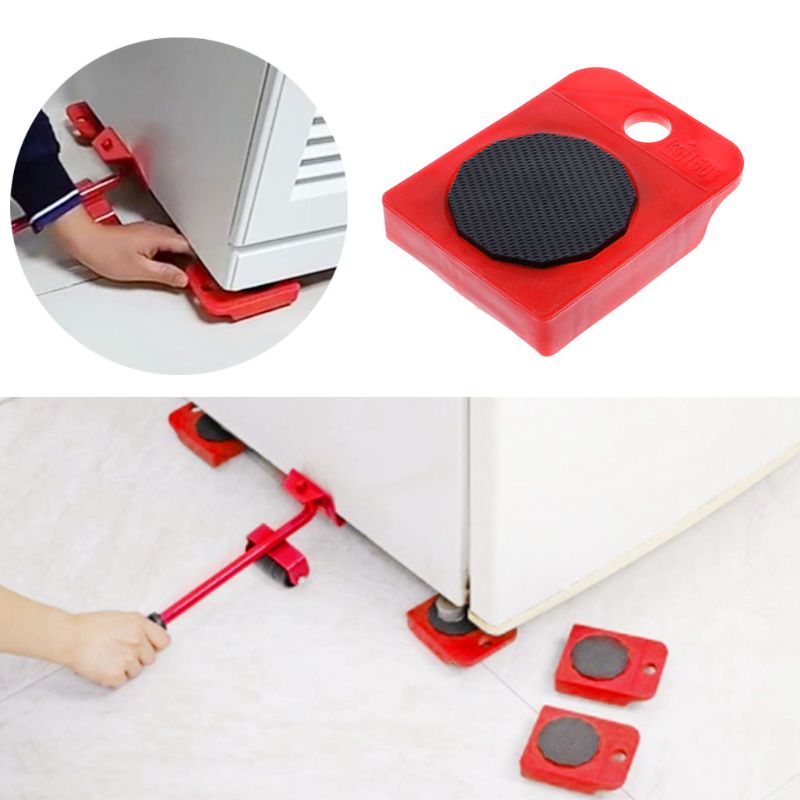 5Pcs Professional Furniture Transport Lifter tool Set Heavy Stuffs Moving Hand Tools Set Wheel Bar Mover Device
5Pcs Professional Furniture Transport Lifter tool Set Heavy Stuffs Moving Hand Tools Set Wheel Bar Mover Device