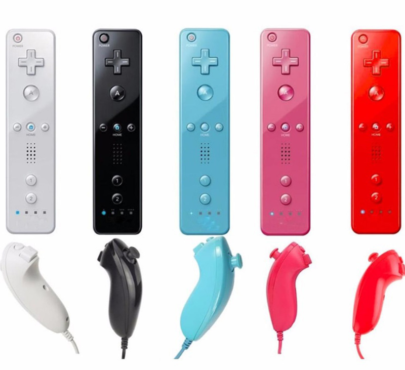 7 Colors 2 in 1 Retail Built in Motion Plus Remote and Nunchuck Controller for Nintendo Wii games 100% compatible
7 Colors 2 in 1 Retail Built in Motion Plus Remote and Nunchuck Controller for Nintendo Wii games 100% compatible